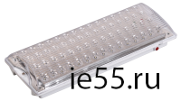 Светильник аварийный ДПА 2104, аккумулятор, 4ч, 60LED, IP20, IEK
